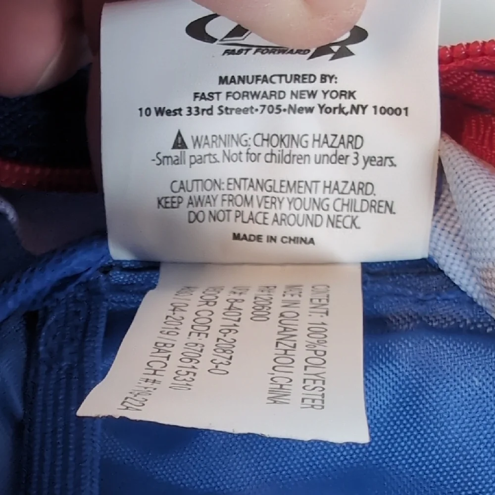 Disney Lion King Blue Backpack